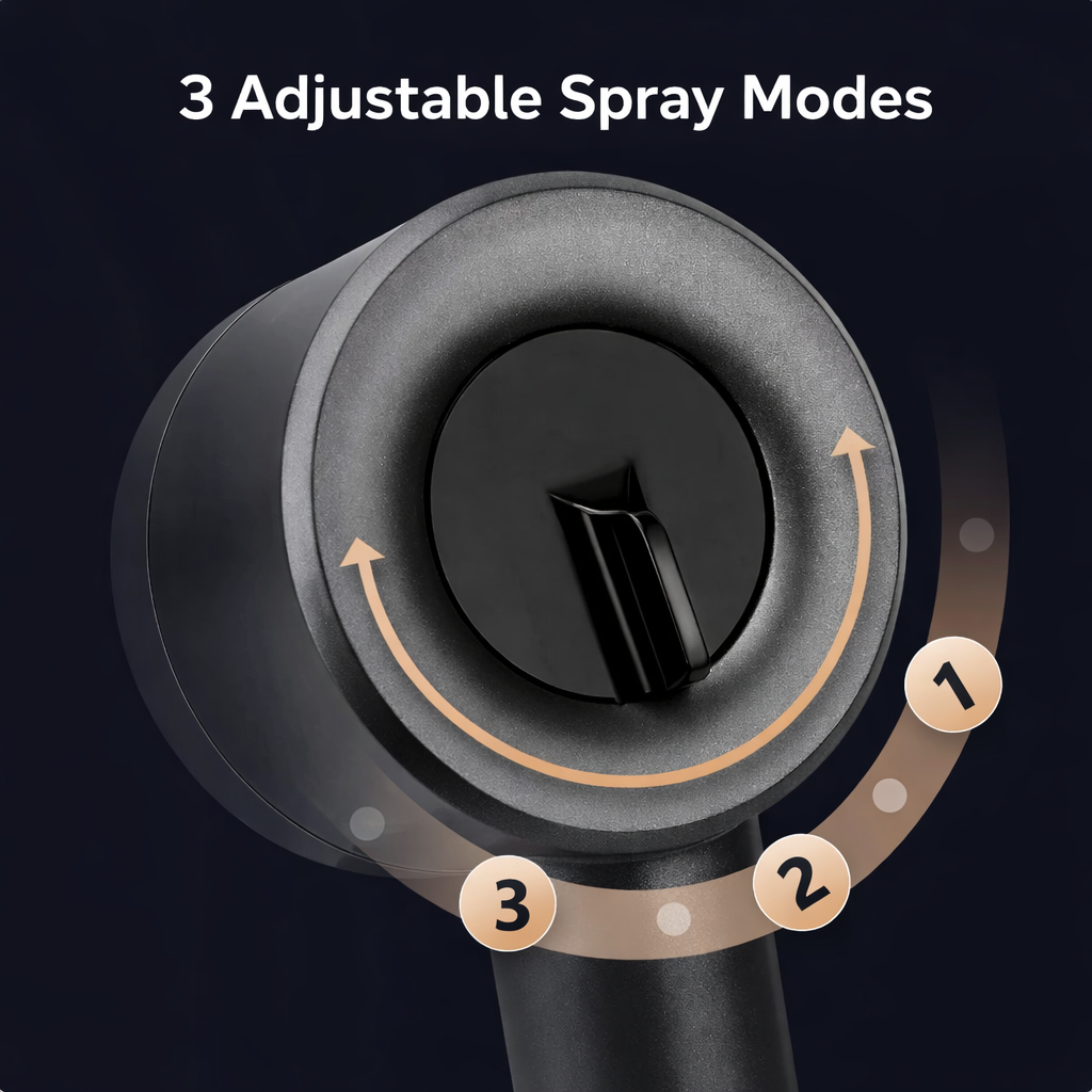 THE FILTERED SHOWERHEAD