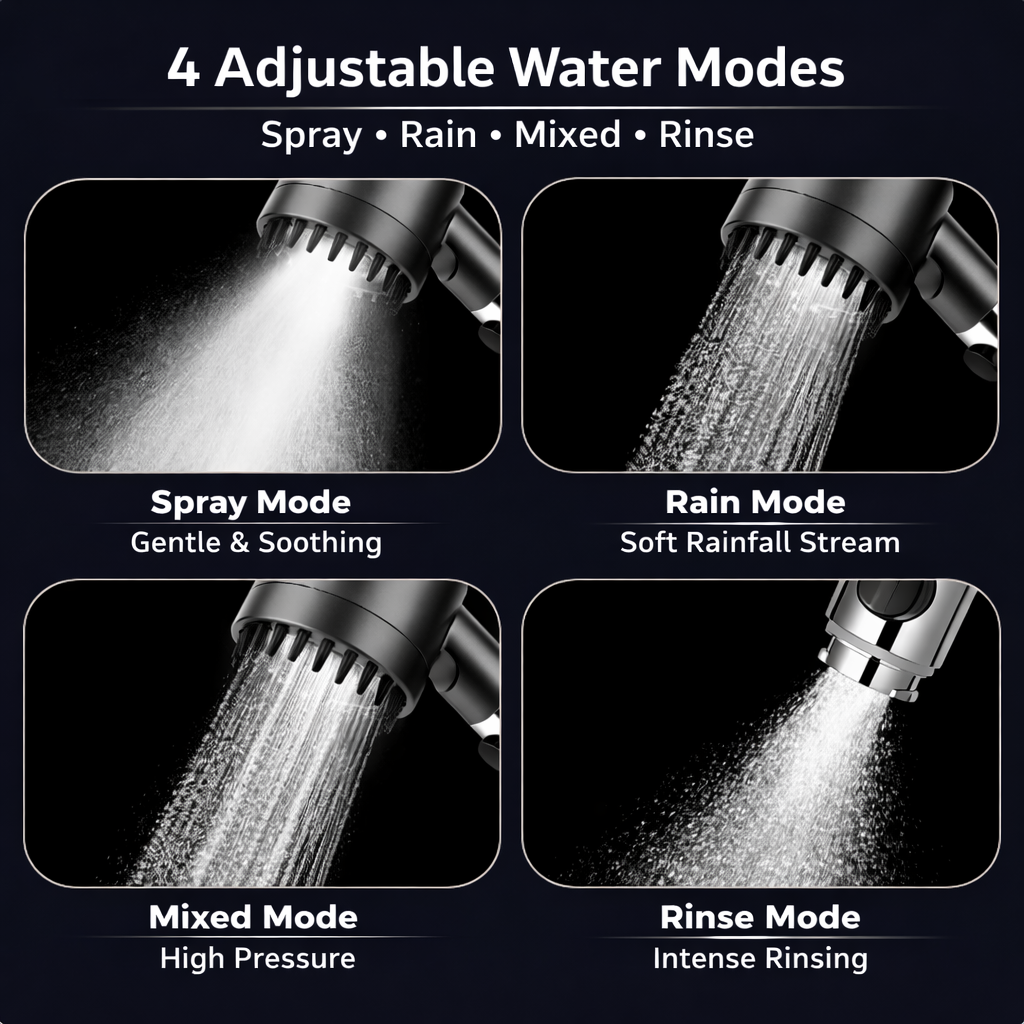 THE FILTERED SHOWERHEAD