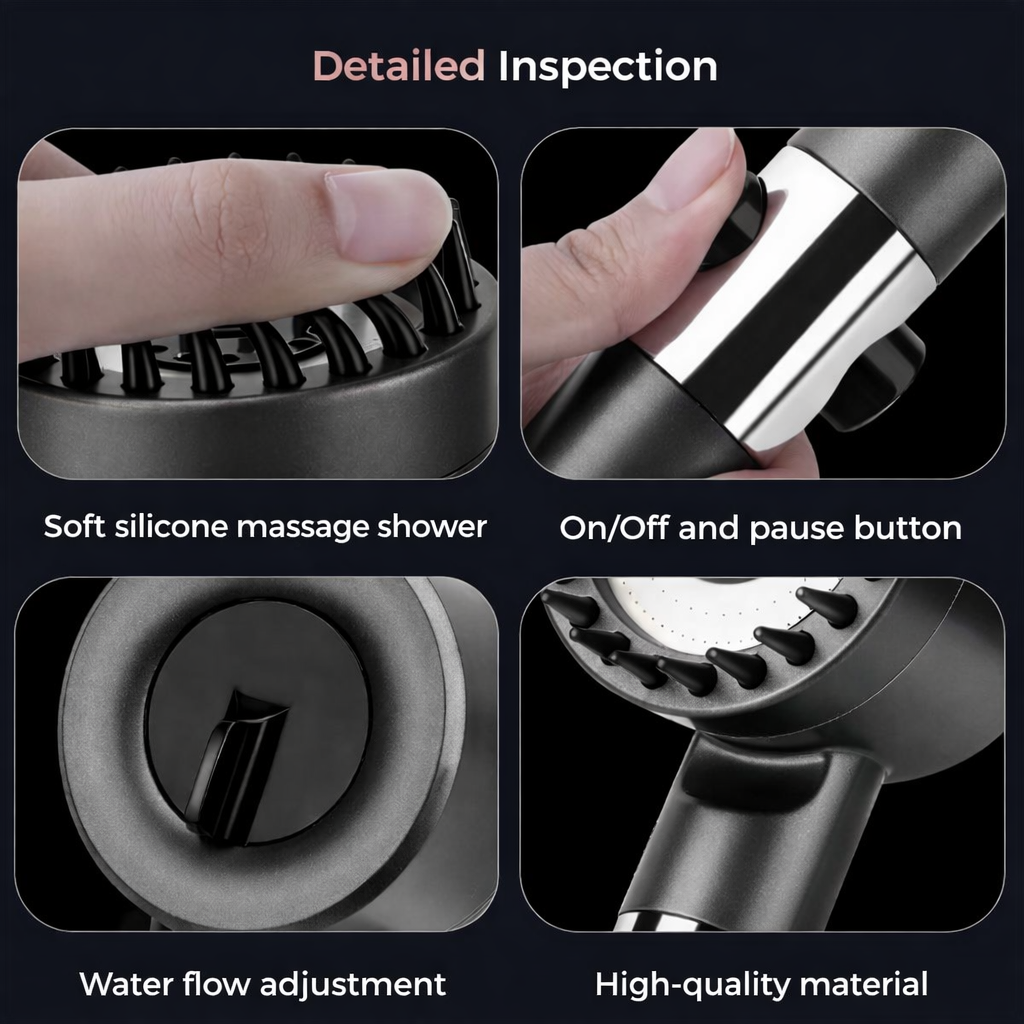 THE FILTERED SHOWERHEAD