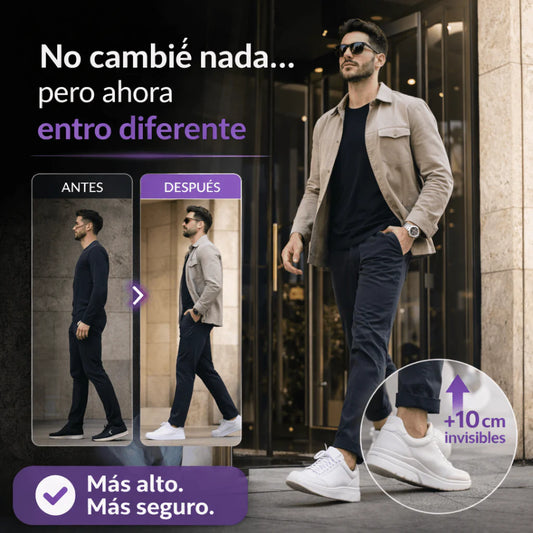 Aumenta tu altura (+6cm +8cm +10cm)