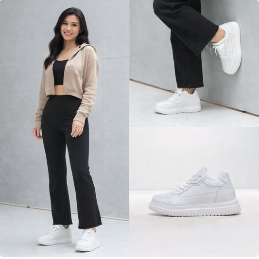 Woman’s Height Boost Sneakers (6–10 cm Lift)