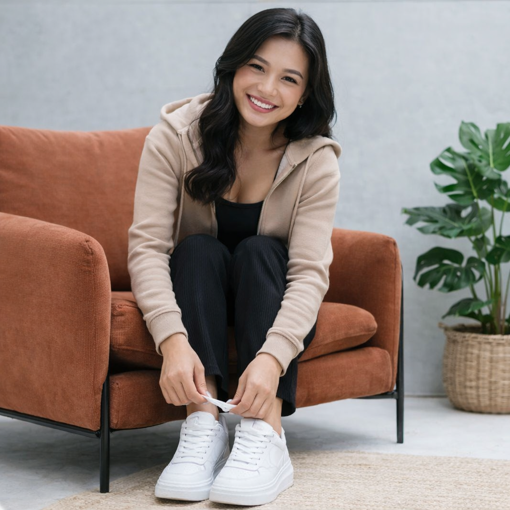 Woman’s Height Boost Sneakers (6–10 cm Lift)