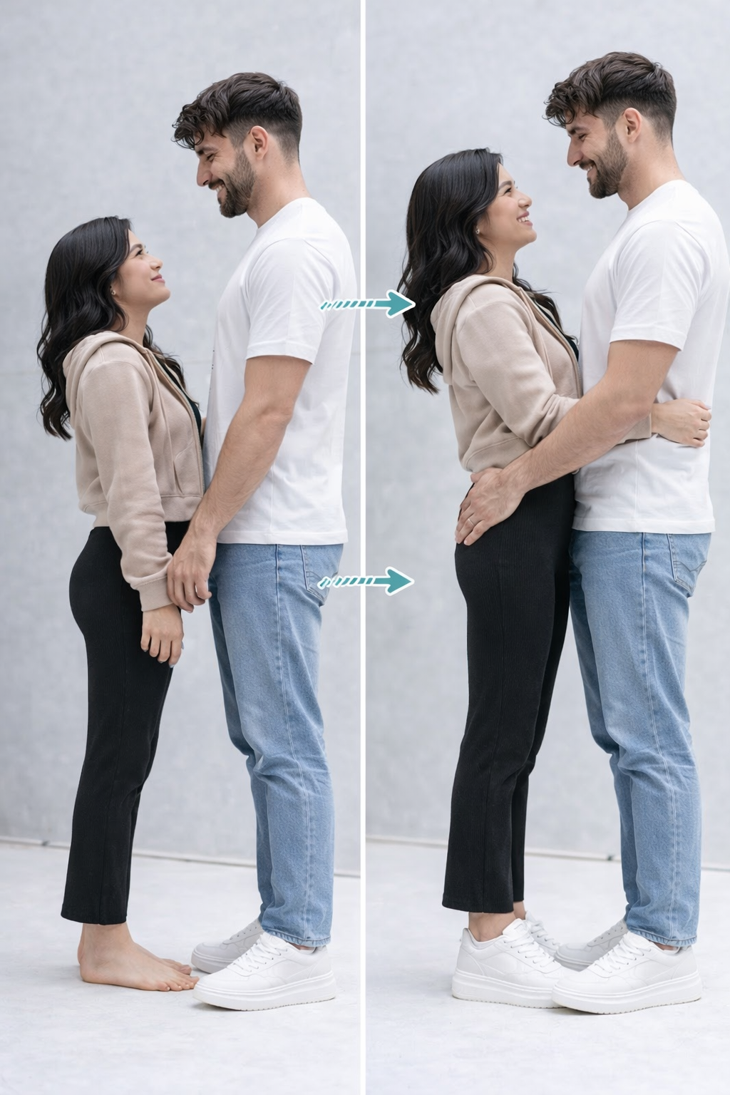 Woman’s Height Boost Sneakers (6–10 cm Lift)