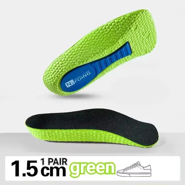 Height Boost Orthopedic Insoles (1.5–3.5 cm Lift)