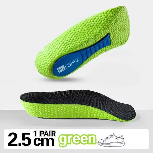 Height Boost Orthopedic Insoles (1.5–3.5 cm Lift)