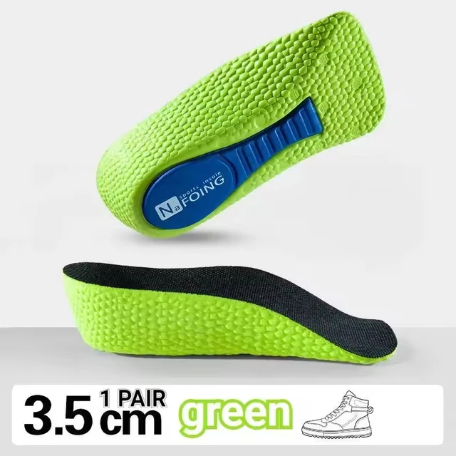 Height Boost Orthopedic Insoles (1.5–3.5 cm Lift)